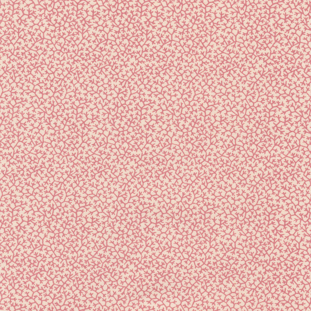 Nile&York Brindille Red Fabric 1