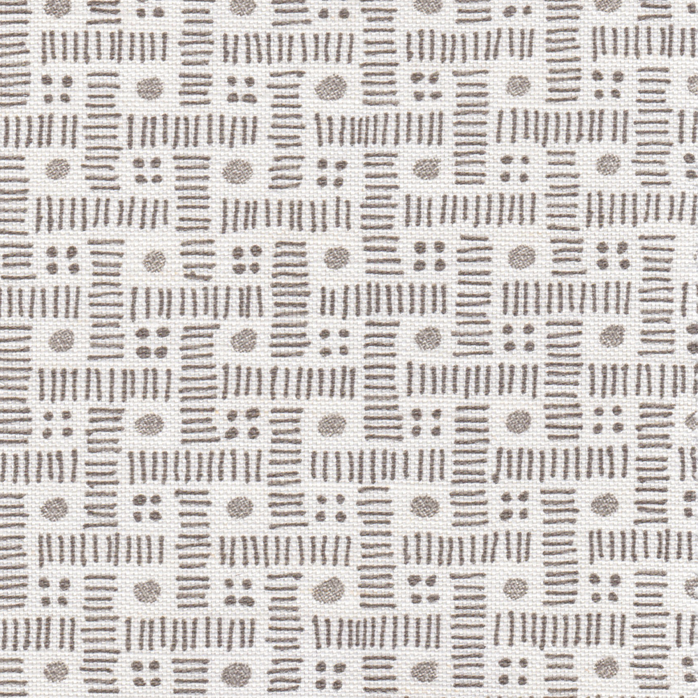 Nile&york Komon Charcoal Fabric 1