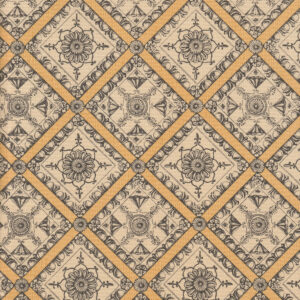 Nile&york Pergolesi Yellow Fabric 1